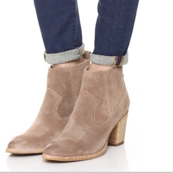 dolce vita taupe booties